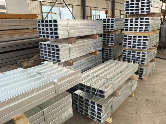 OEM acier galvanisé à chaud à section C 150x75x18 PFC