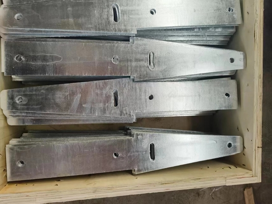 Murs de soutènement, clôture en béton, support en acier galvanisé AISI