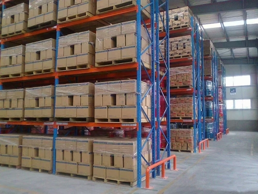 Protection contre la corrosion Système de stockage à palette double pour les solutions de stockage lourdes