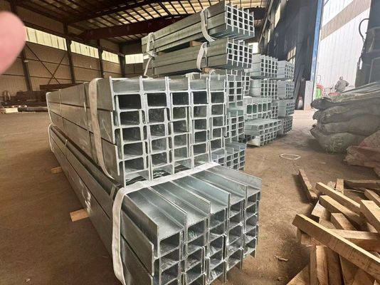 Faisceau H galvanisé à chaud en acier à haute performance anti-rouille